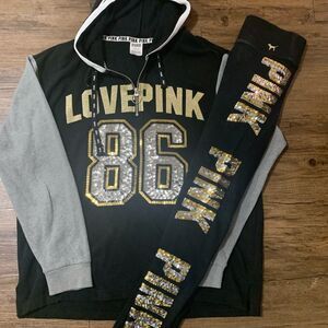 VS PINK BLING OUTFIT SET L